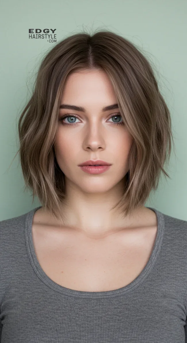 6. Mushroom Brown | 15 Hair Colors For Gray Eyes To Bring Out Your Rare Charm