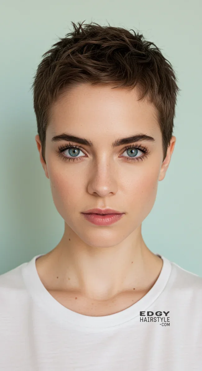 4. Textured Buzz Cut | Bold And Beautiful: Embracing The Trend With A Buzz Cut For Women