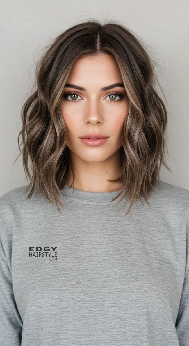 5. Mushroom Brown | 15 Hair Colors For Cool Skin Tones, According To Stylists