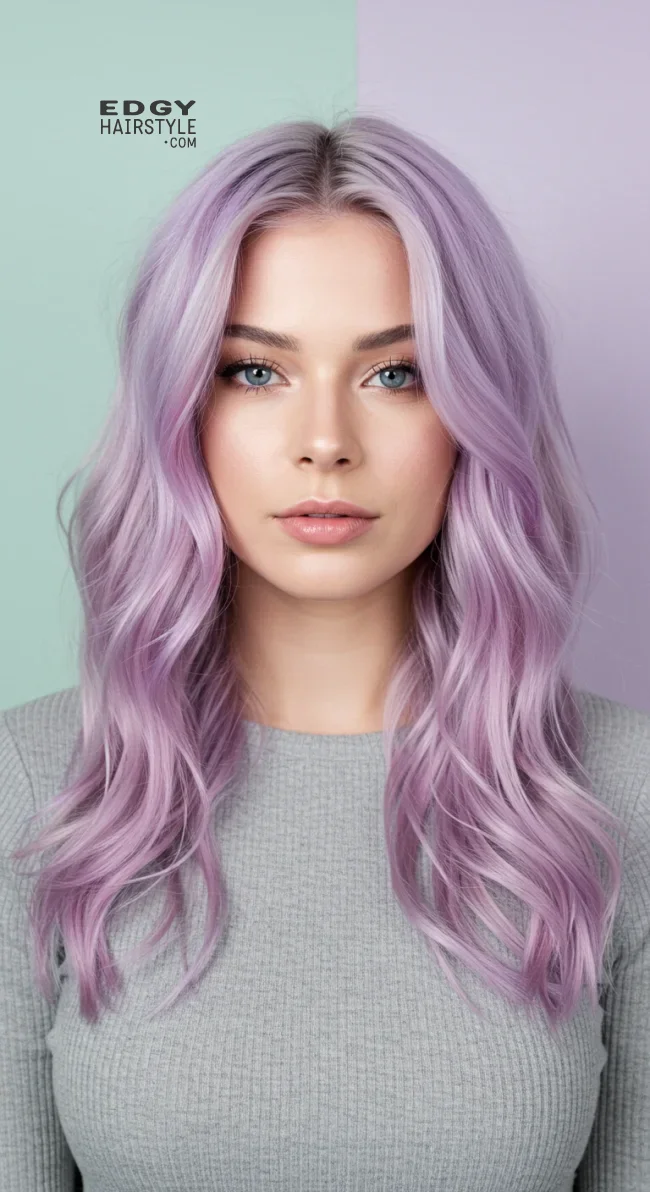 10. Lilac Blonde | 15 Hair Colors For Cool Skin Tones, According To Stylists