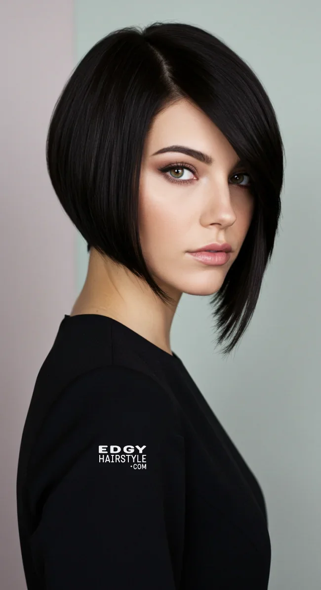 14. Asymmetrical Bob | 15 Trendy Hairstyles To Try In 2025