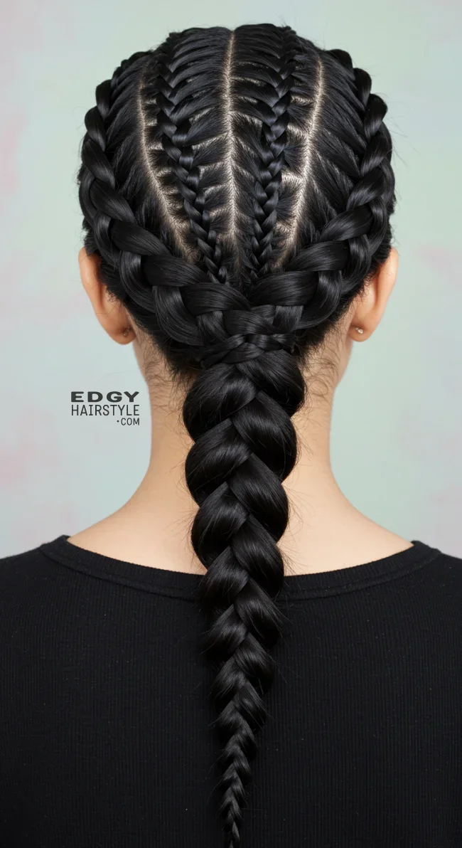 3. Dutch Braid | 15 Gorgeous Braided Hairstyles For Long Hair
