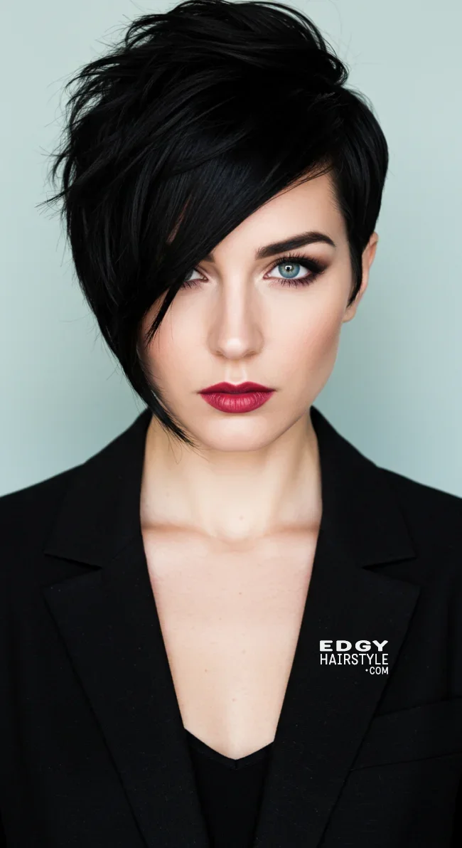 3. Asymmetrical Pixie | 10 Trendy Pixie Cut Ideas Catering To All Tastes