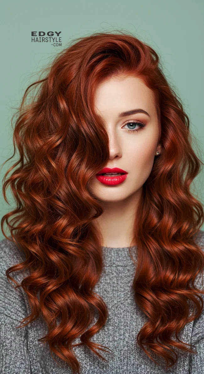 11. Voluminous Side Curls | Winter Hairstyles: Embrace The Season With Chic And Cozy Looks