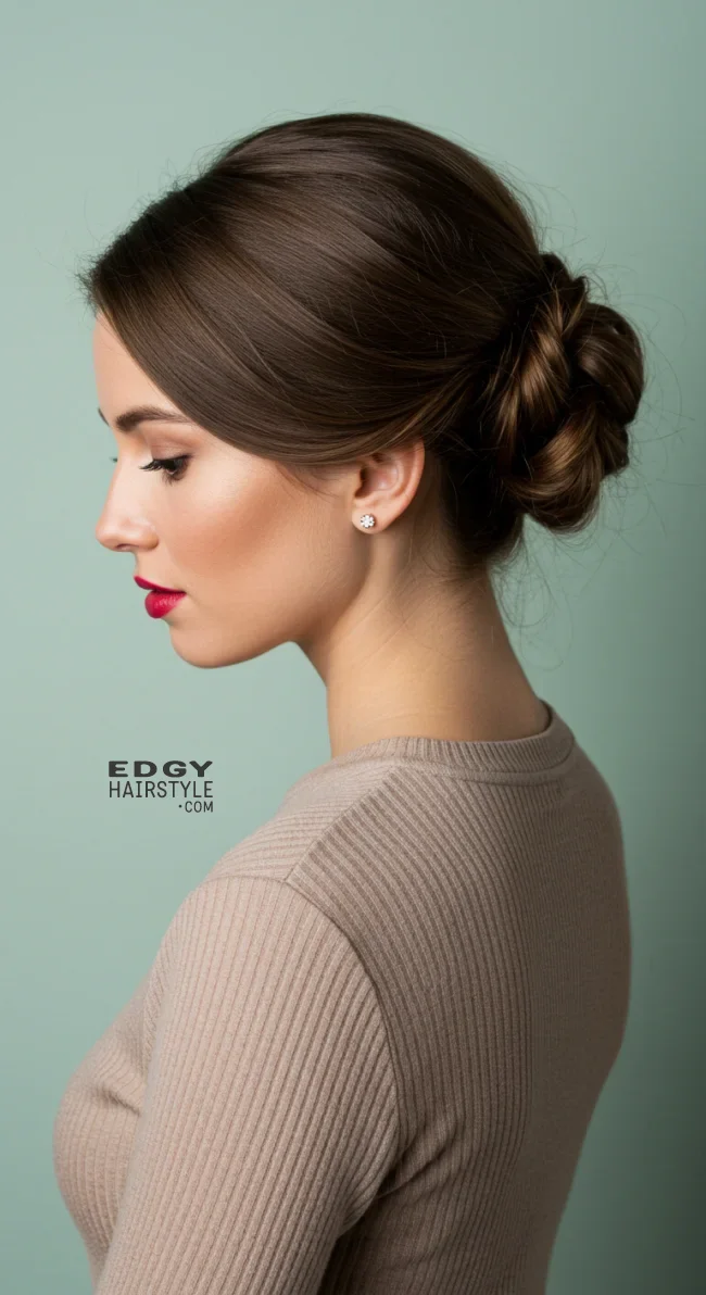 10. Classic French Twist | Winter Hairstyles: Embrace The Season With Chic And Cozy Looks