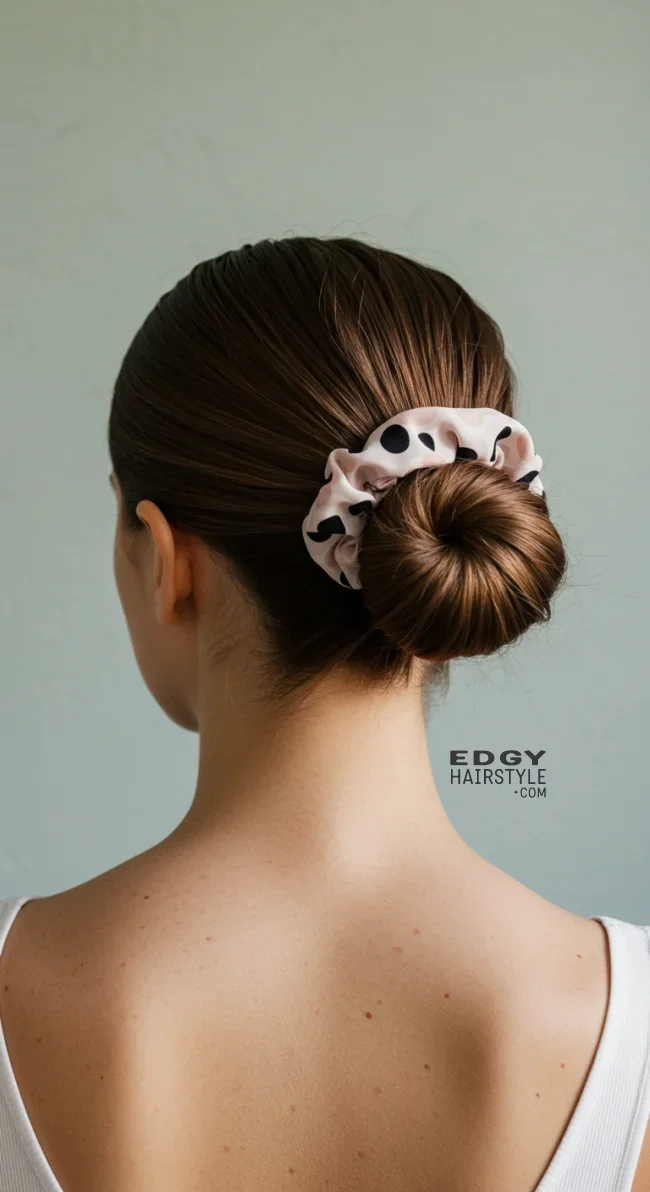9. French Twist | Why Statement Scrunchies Are The Ultimate Hair Accessory For Every Occasion!