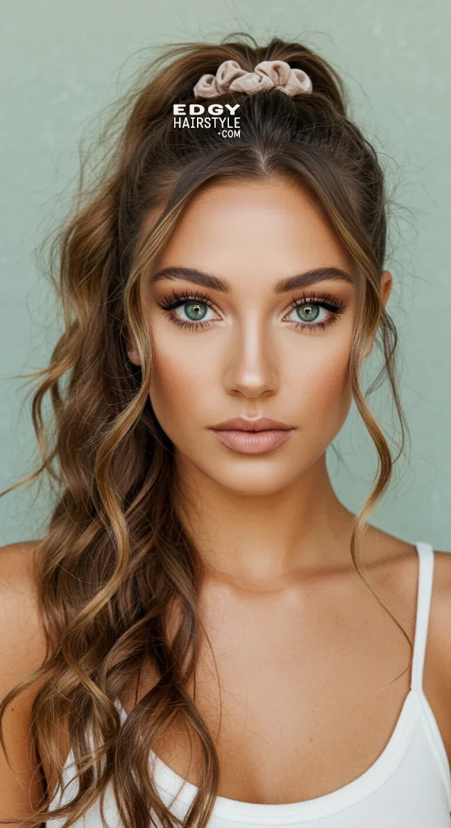 10. Side Ponytail | Why Statement Scrunchies Are The Ultimate Hair Accessory For Every Occasion!