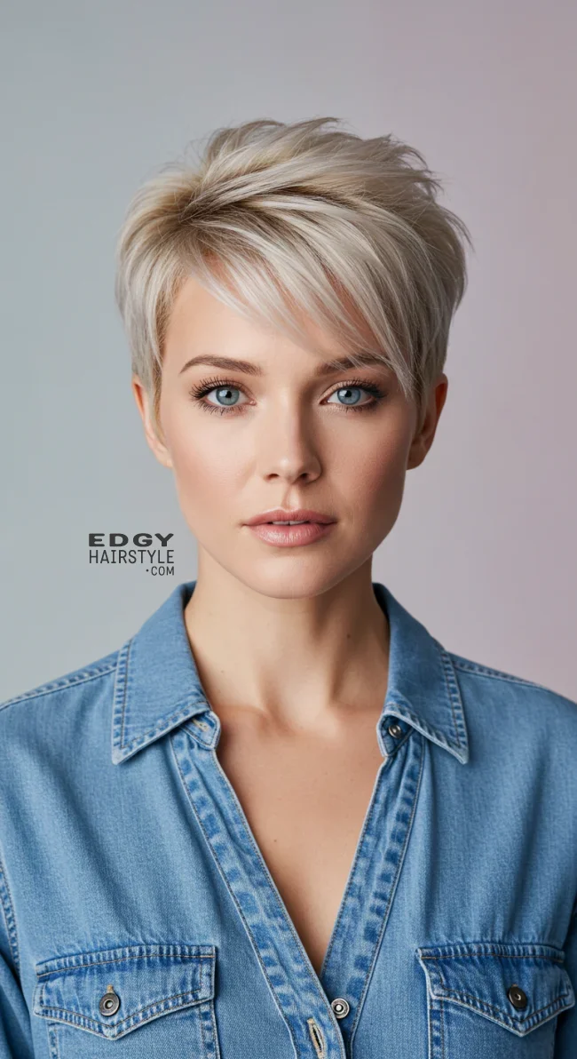 4. Milky Blonde Pixie Cut | Milky Blonde: Reviving The Trend Again