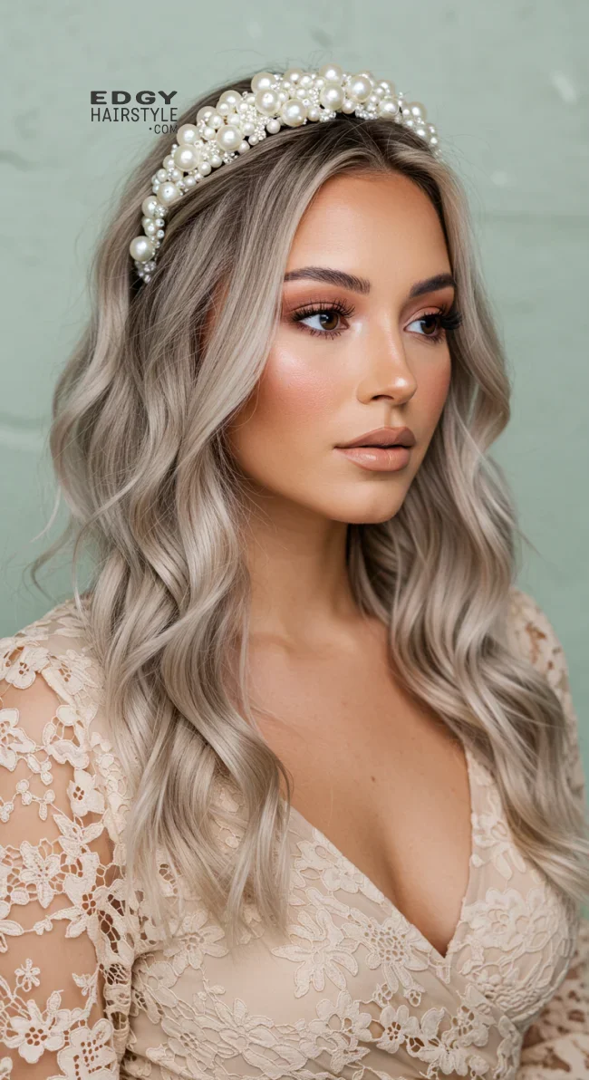 4. Loose Waves with a Headband | 7 Holiday Hairstyles That Are Easy