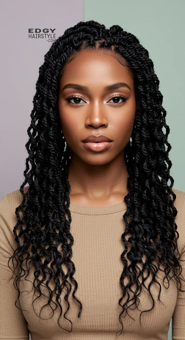 8. Passion Twists | 15 Top Hairstyles For Black Women (Trending For 2025)