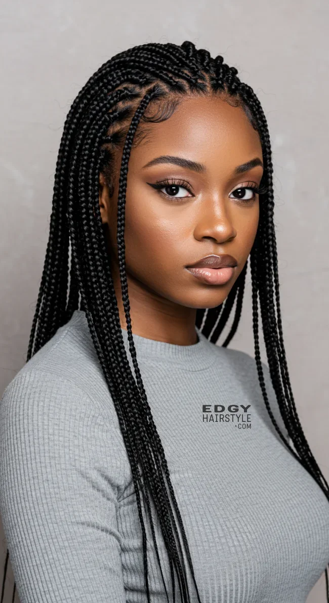 6. Cornrows | 15 Top Hairstyles For Black Women (Trending For 2025)