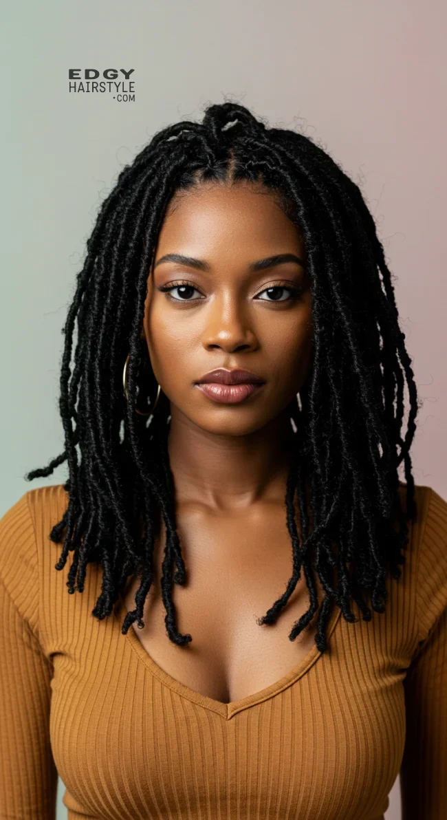 11. Sisterlocks | 15 Top Hairstyles For Black Women (Trending For 2025)