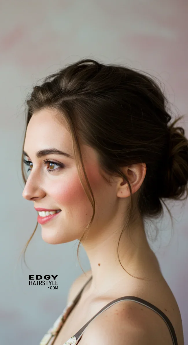 1. Messy Low Bun | Embrace Effortless Charm With Messy Hairstyles