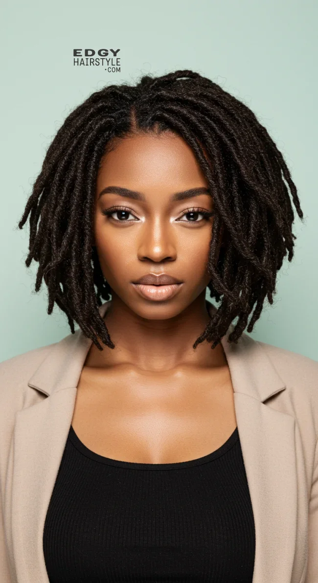 5. Soft Locs Bob | 10 Sweet And Charming Soft Locs Hairstyles