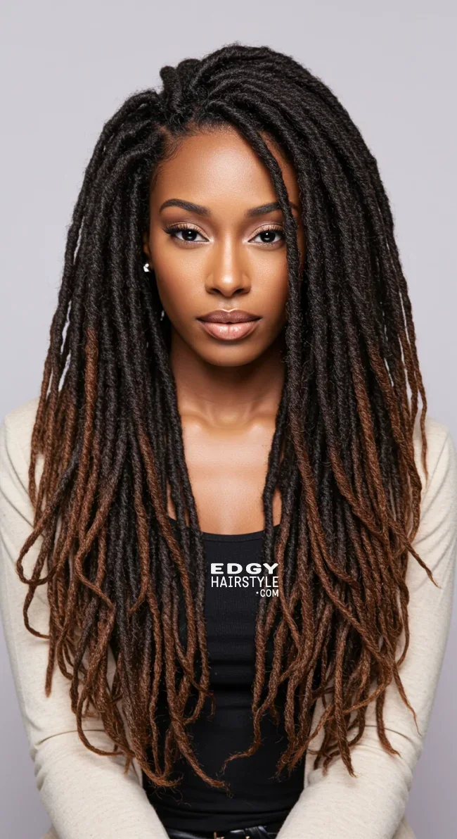 10. Layered Soft Locs | 10 Sweet And Charming Soft Locs Hairstyles