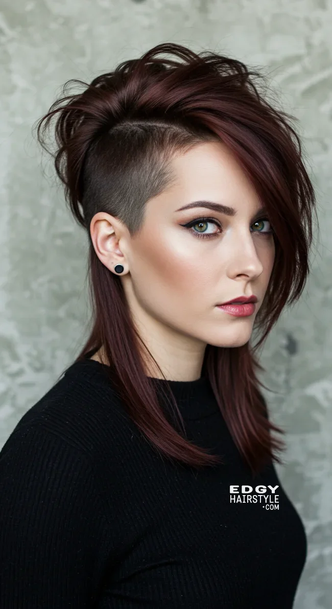 13. Wolf Cut with Undercut | Wolf Cut: A Fierce Trend Every Woman Desires