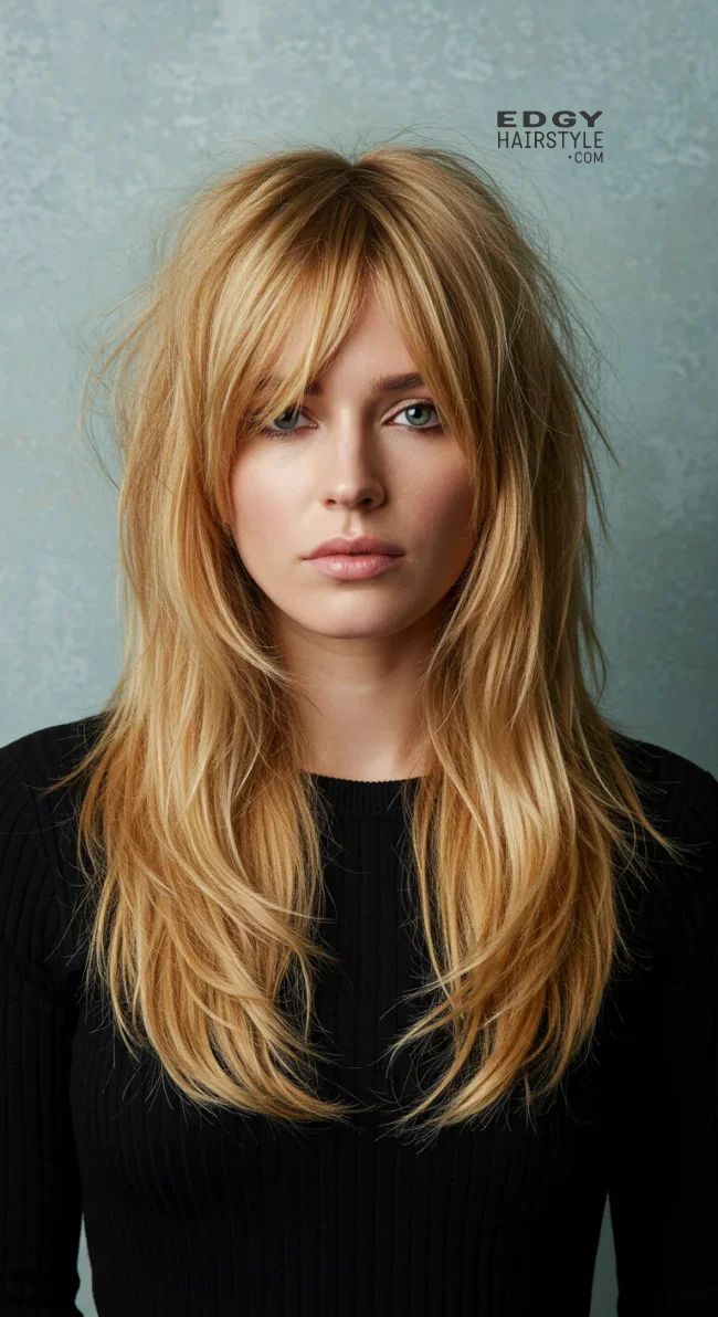 3. Long Wolf Cut | Wolf Cut: A Fierce Trend Every Woman Desires