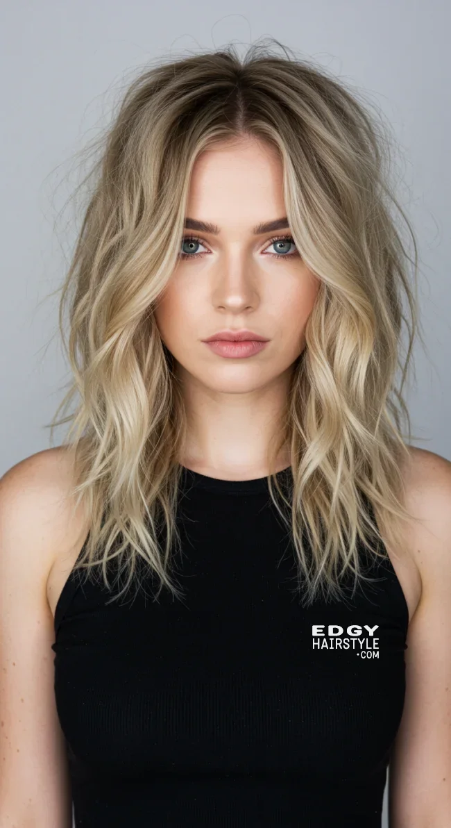 5. Wavy Wolf Cut | Wolf Cut: A Fierce Trend Every Woman Desires