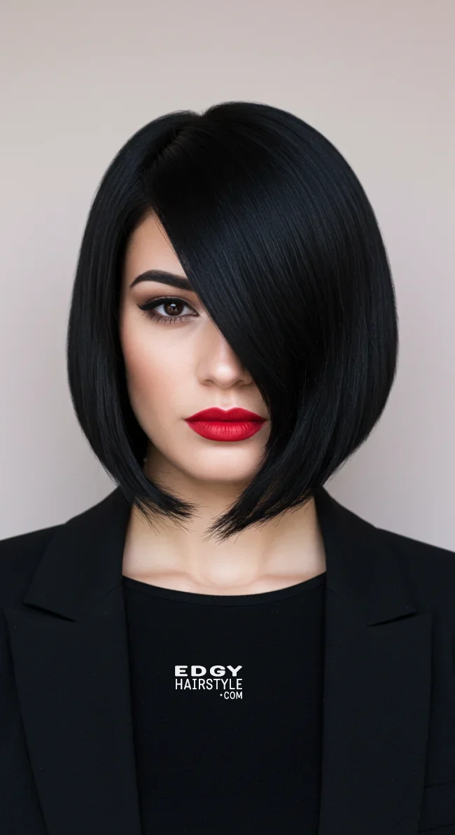 7. Blunt Bob with Side Part | 8 Best Preppy Hairstyles: The Best Styles For A Classic Look