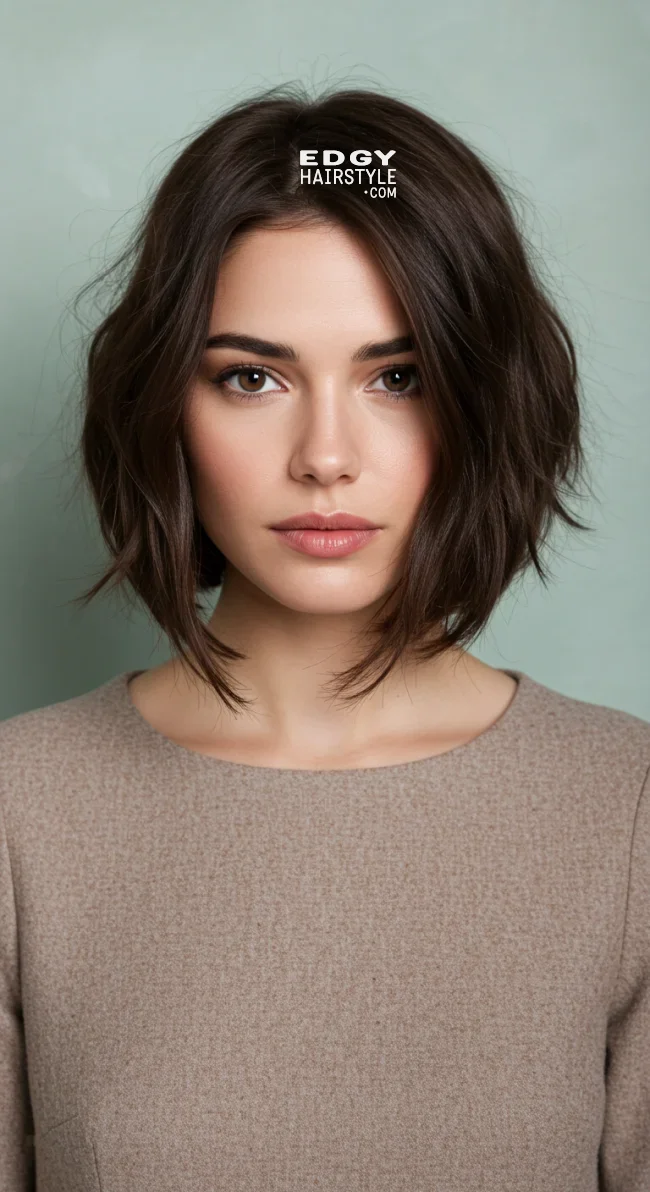 7. Chin-Length French Bob (For Square Faces) | Haircut Ideas Tailored To Your Face Shape: Top Trending Hairstyles For Women In 2025