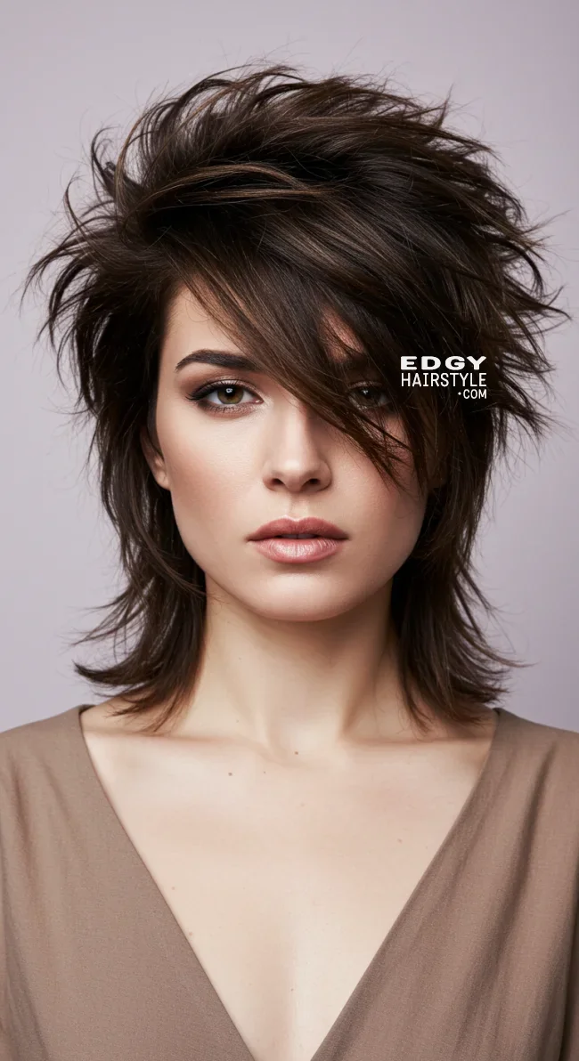 10. Modern Mullet (For Round Faces) | Haircut Ideas Tailored To Your Face Shape: Top Trending Hairstyles For Women In 2025