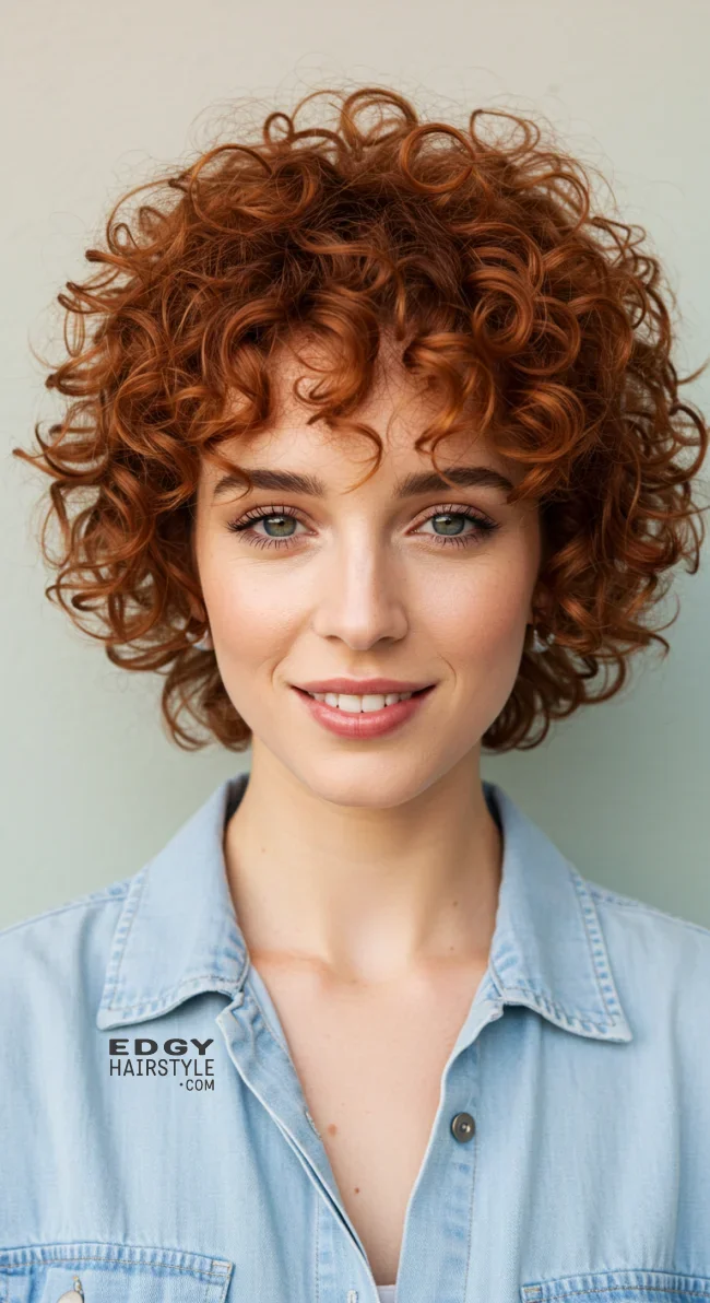 5. Curly Pixie Cut | Hairstyles For Long Face Shape: A Guide To Flattering And Trendy Looks