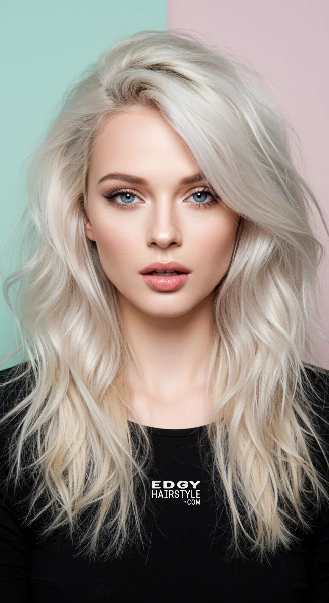 11. Bouncy Blowout | Hairstyles For Long Face Shape: A Guide To Flattering And Trendy Looks