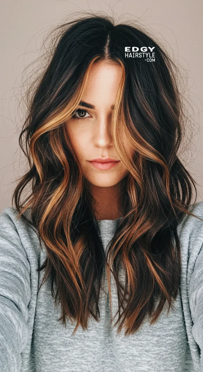 13. Caramel Swirl Highlights | 15 Most Important Hair Color Trends For Winter 2025
