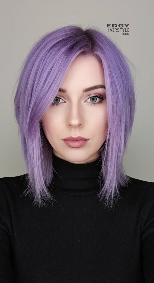 15. Ashy Lavender | 15 Most Important Hair Color Trends For Winter 2025
