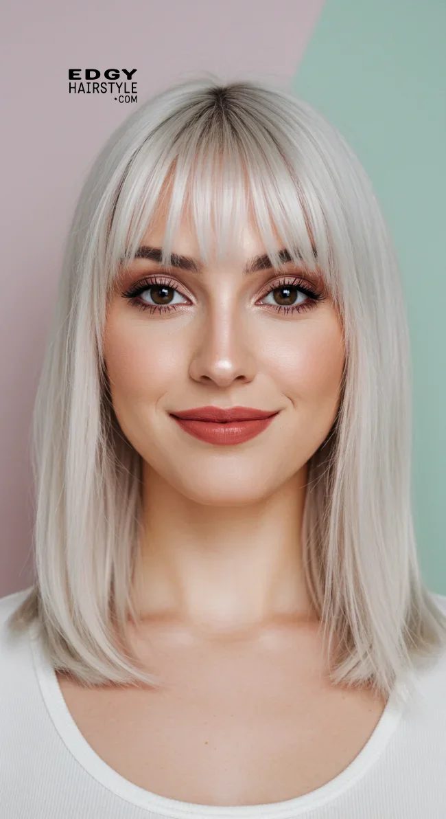 7. Arched Bangs | Ultimate Guide To Bangs And Fringe Hairstyles For Trendsetters