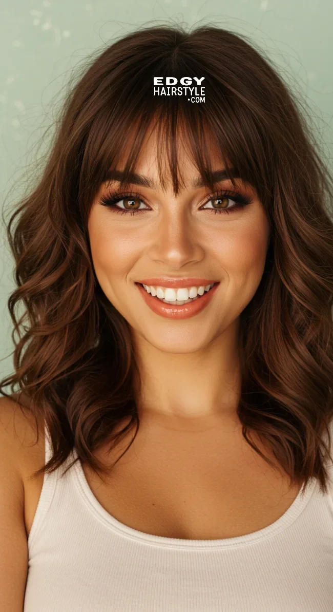 11. Layered Bangs | Ultimate Guide To Bangs And Fringe Hairstyles For Trendsetters