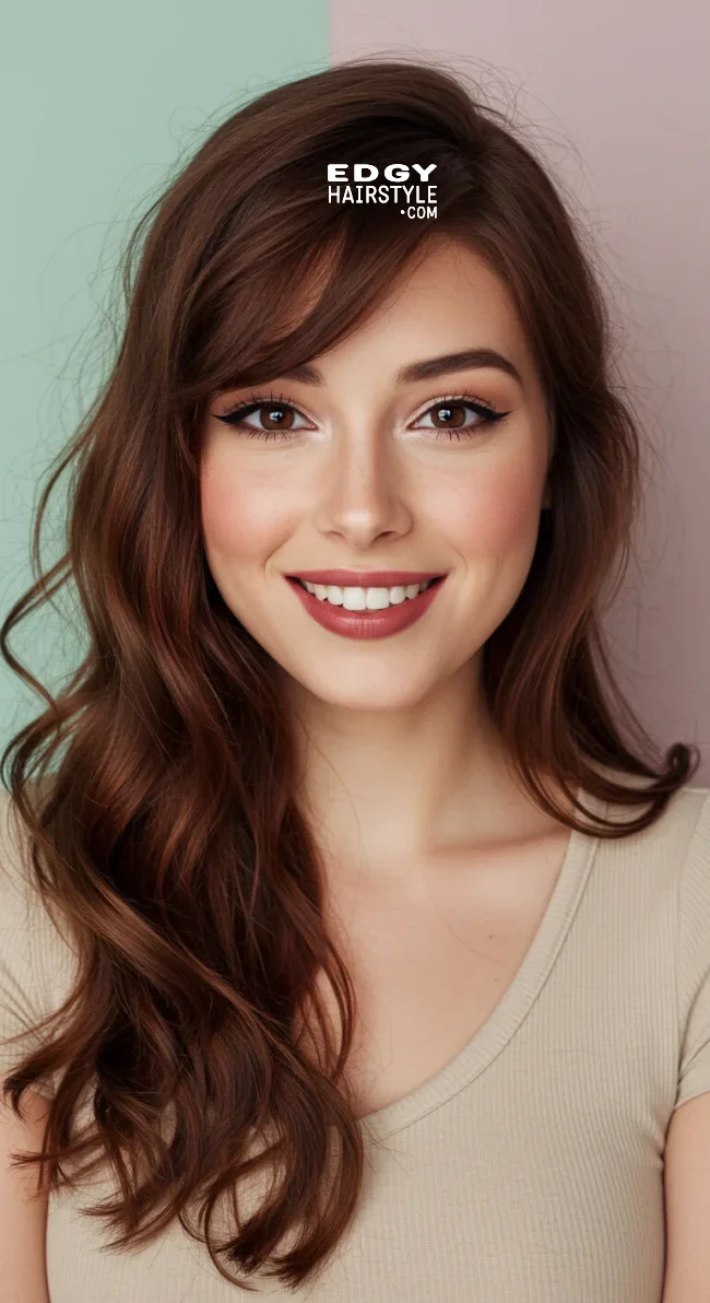 5. Side-Swept Bangs | Ultimate Guide To Bangs And Fringe Hairstyles For Trendsetters