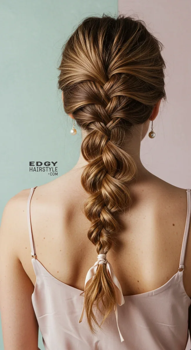15. Braided Ponytail | How To Tie Up Your Hair Without Damaging It? A Guide To Gentle Hairstyling