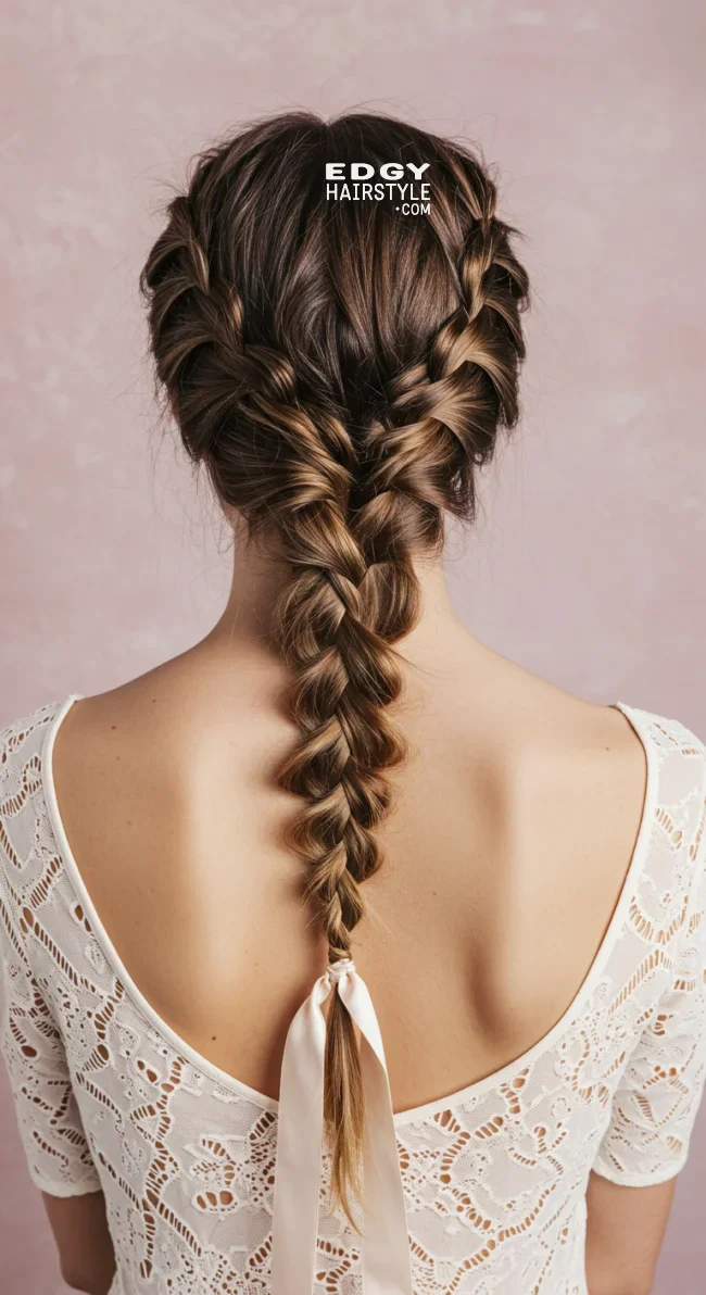 5. Loose French Braid | How To Tie Up Your Hair Without Damaging It? A Guide To Gentle Hairstyling