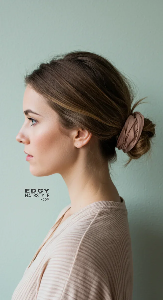 2. Classic Loose Bun | How To Tie Up Your Hair Without Damaging It? A Guide To Gentle Hairstyling