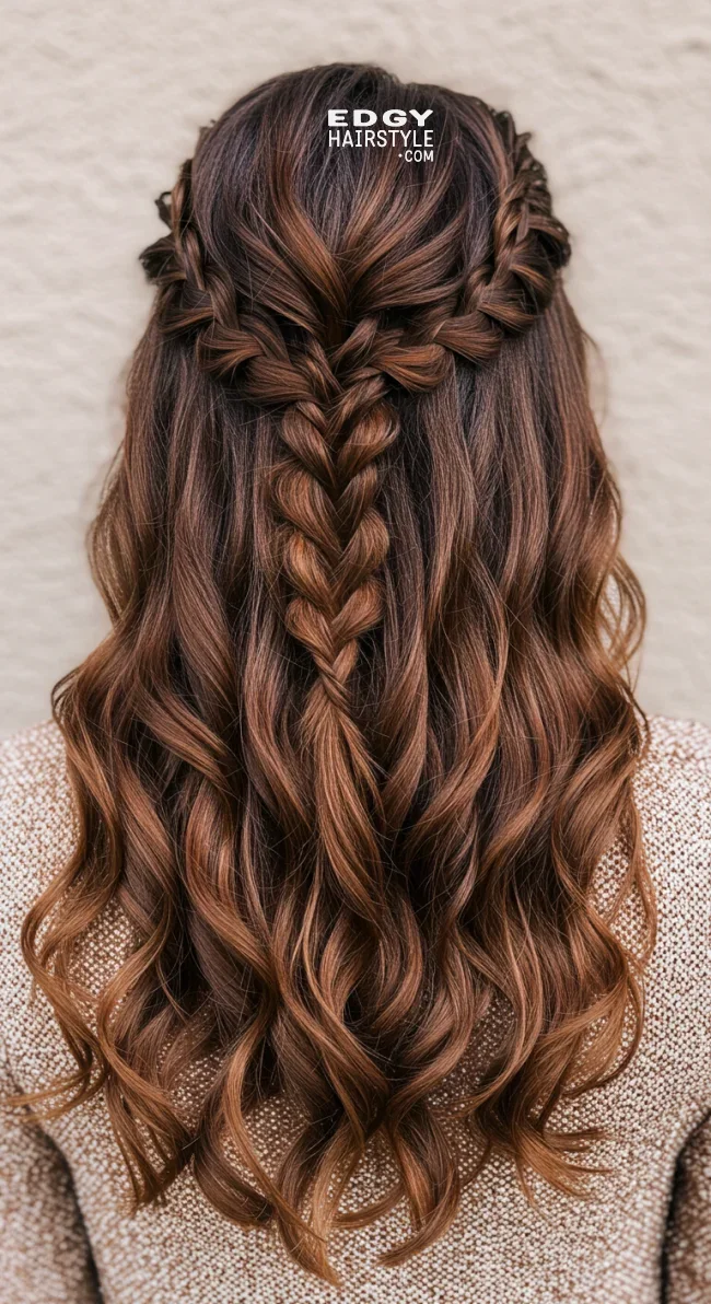 5. Waterfall Braid | 14 Best Braided Hairstyles To Transform Your Look
