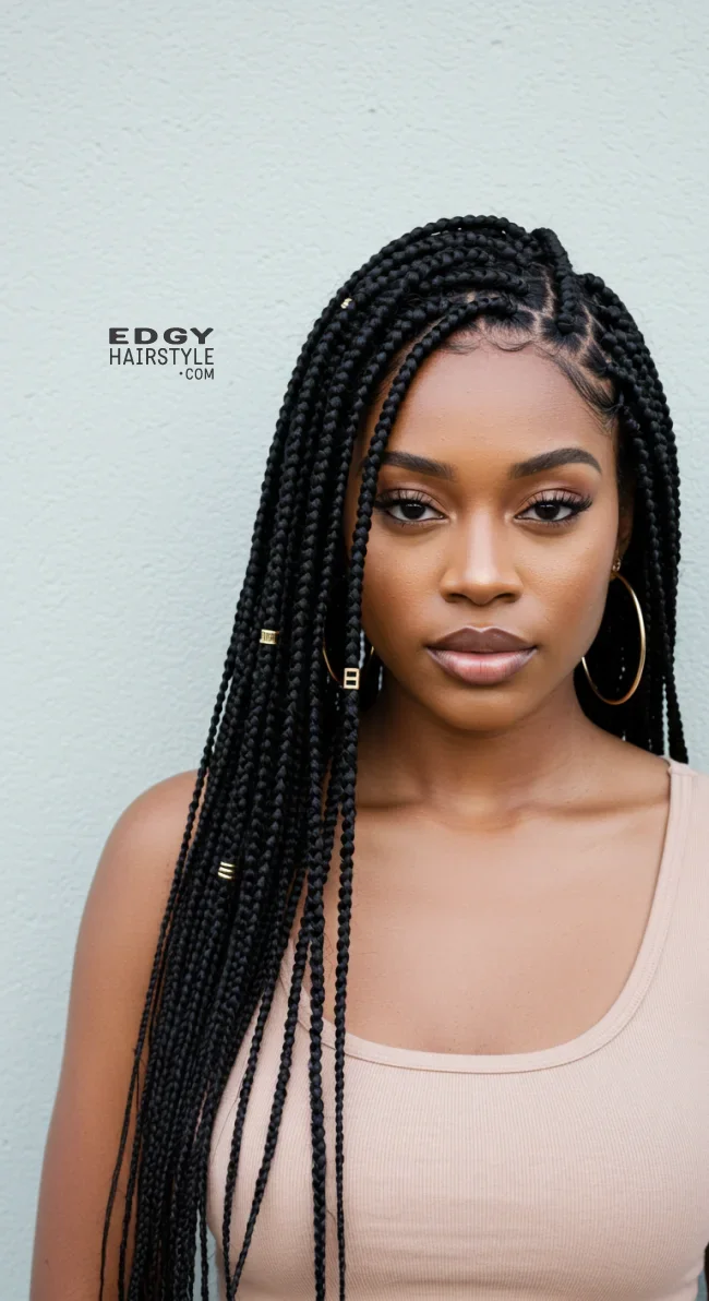 1. Box Braids | 14 Best Braided Hairstyles To Transform Your Look