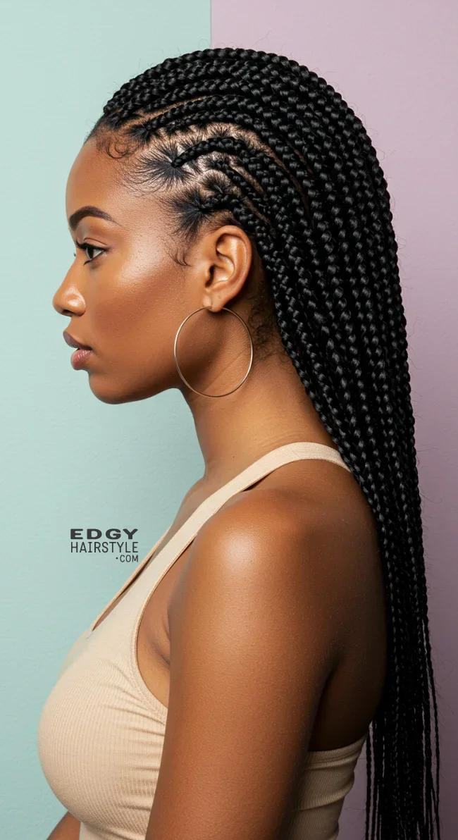 8. Ghana Braids | 14 Best Braided Hairstyles To Transform Your Look