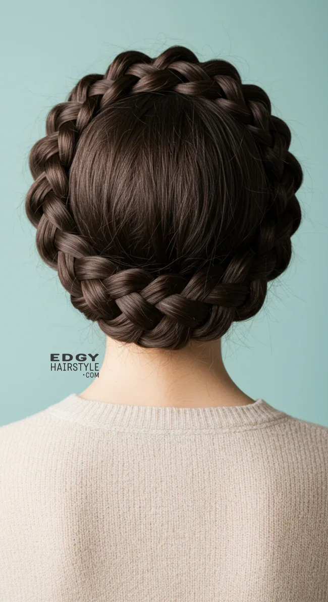 6. Halo Braid | 14 Best Braided Hairstyles To Transform Your Look