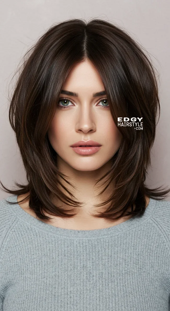 2. Modern Layered Shag | Trendiest Shaggy Haircuts Of 2025: 15 Must-Try Looks!