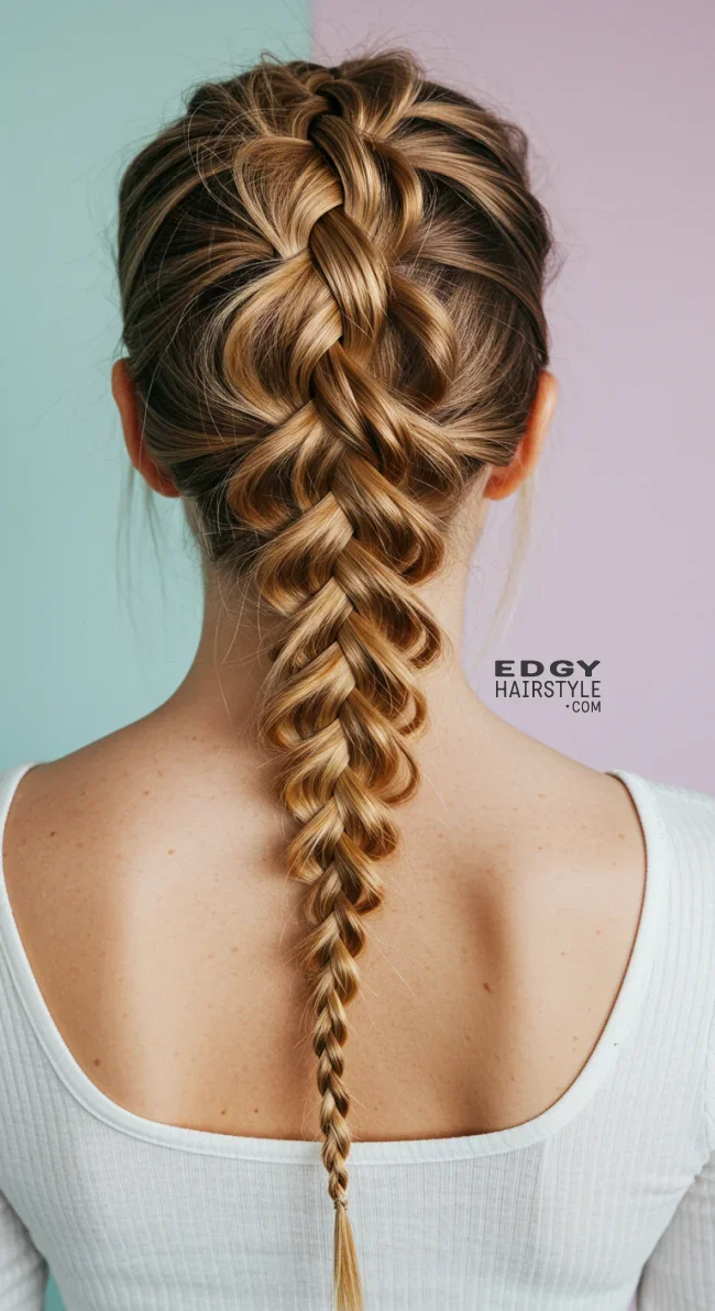 3. Fishtail Braid | 15 Different Types Of Braids With Inspirational Examples