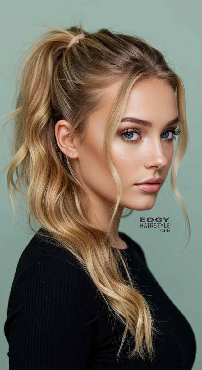 9. Half-Up Ponytail | Ponytail Hairstyles: Elevate Your Look With These 15 Styles In 2025