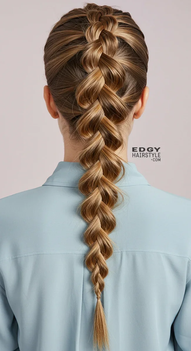 12. Fishtail Braided Ponytail | Ponytail Hairstyles: Elevate Your Look With These 15 Styles In 2025