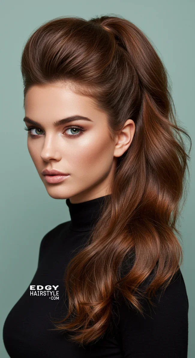 13. Voluminous Ponytail | Ponytail Hairstyles: Elevate Your Look With These 15 Styles In 2025