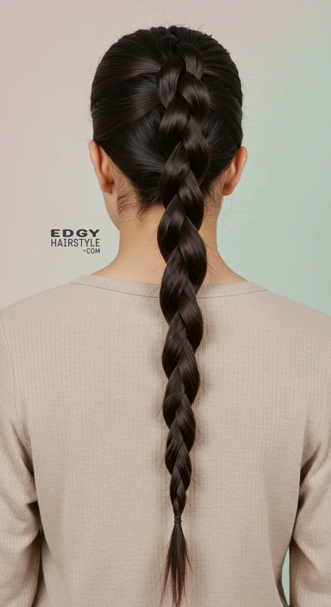 4. Braided Ponytail | Ponytail Hairstyles: Elevate Your Look With These 15 Styles In 2025