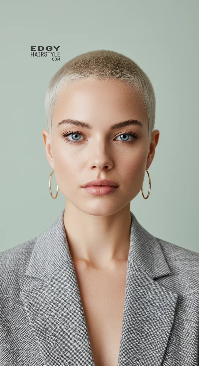 1. Buzz Cut | 10 Bold Shaved Hairstyles For Women