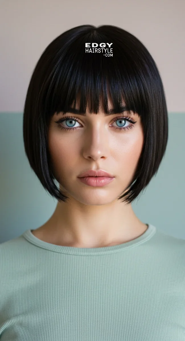 6. Blunt Bob | 10 Hot Ideas Of Short Hairstyles For Ladies