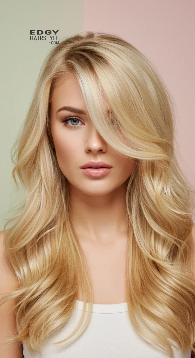 14. Voluminous Blonde Blowout | Stunning Blonde Hairstyles To Elevate Your Look