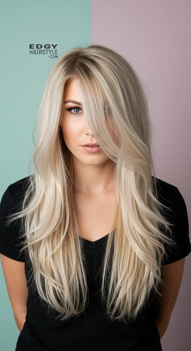 4. Long Layered Blonde Hair | Stunning Blonde Hairstyles To Elevate Your Look