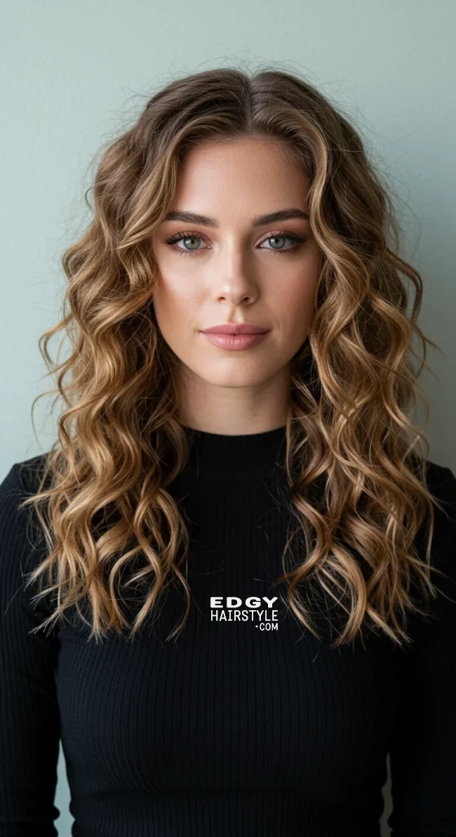 9. Soft Curls | Cappuccino Bronde Is The New Hair Color Trend